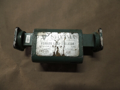 Sylvania FD-522 8.2-12.4 KMC Waveguide Ferrite Load Isolator