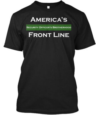 Security Officer's Brotherhood Tgl T-Shirt Made in the USA Size S to 5XL