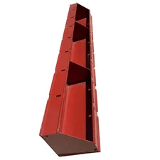 Sandbaggy Steel Inside Corners for Concrete Forms (6" x 6" x 4 ft)