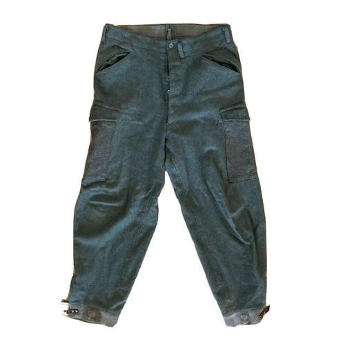 Vintage Swedish Army Wool Pants Fit 33 