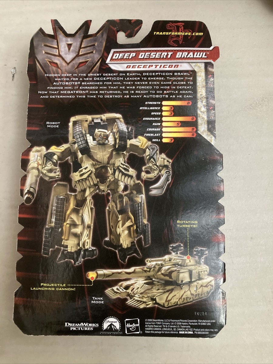 Hasbro Transformers Movie 2 Deluxe Desert Brawl Action Figure for