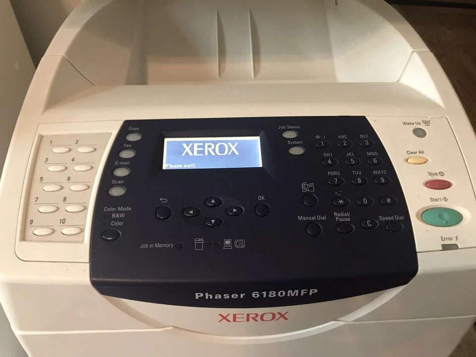 Impresora láser todo en uno Xerox Phaser 6180MFP - necesita funcionar Foto 2 de 4