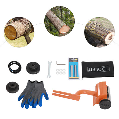 #ad Wood Peeler Wood Debarking Device Tool w 6 Blades for Wood Builders Chainsaws $81.97