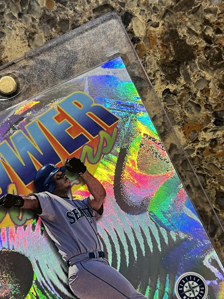 Ken Griffey Jr. 1999 Topps Power Players Holo Foil Gem Mint HOF Mariners - Image 4 of 4