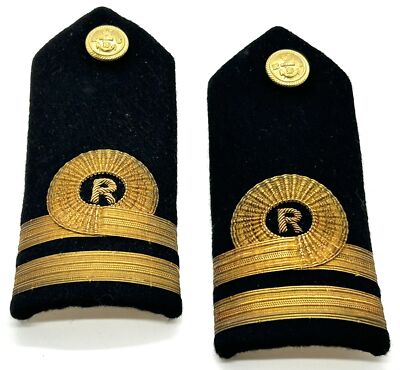 Royal Navy Reserve Lieutenant Dress Uniform Rang Schulterbretter