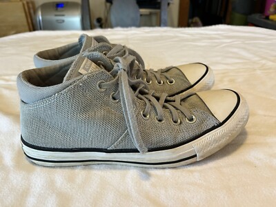 Size 9 - Converse Chuck Taylor All Star Mid Womens Madison Sneaker Gray 