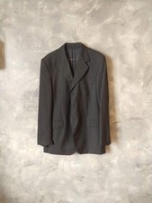 Gianfranco Ferre giacca grigia uomo in lana, nuova tg 50