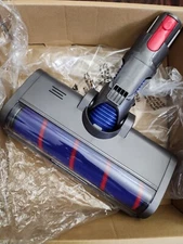FUNTECK Soft Roller Brush for Dyson V7 V8 V10 V11 Vacuum Cleaners LED