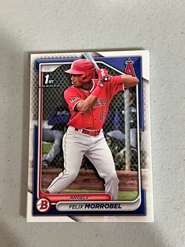 (10) Card Lot 2024 Bowman Hobby Paper Felix Morrobel 1st #BP-121 Angels