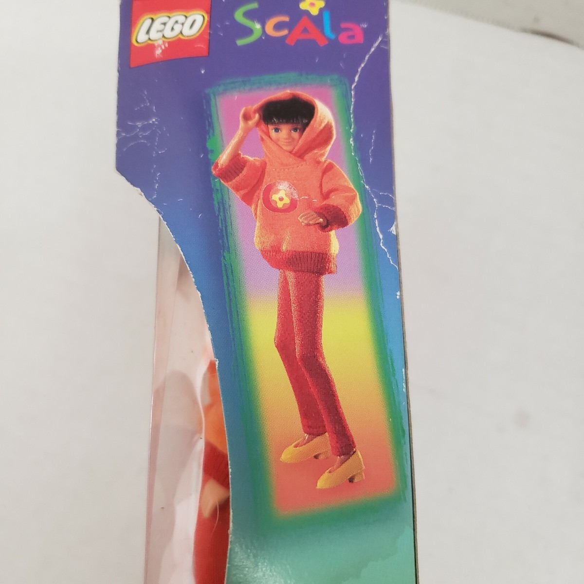Legoland ANDREA 3133 SCALA Lego Girl Doll Figure Dollhouse Orange