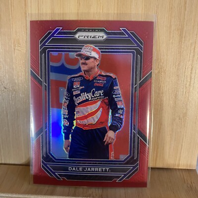 2023 Panini Prizm NASCAR Racing #14 Dale Jarrett Red Prizm Parallel