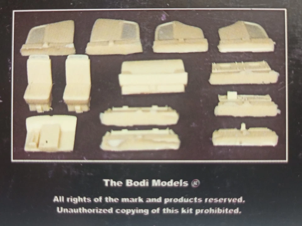MODELLISMO- Citroen 11CV detail set - THE BODY 1/48 scale - Immagine 3 di 3