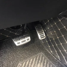 Anti-slip Brake Accelerator Pedal Plates Cover Set for Hyundai Kona 2024 on