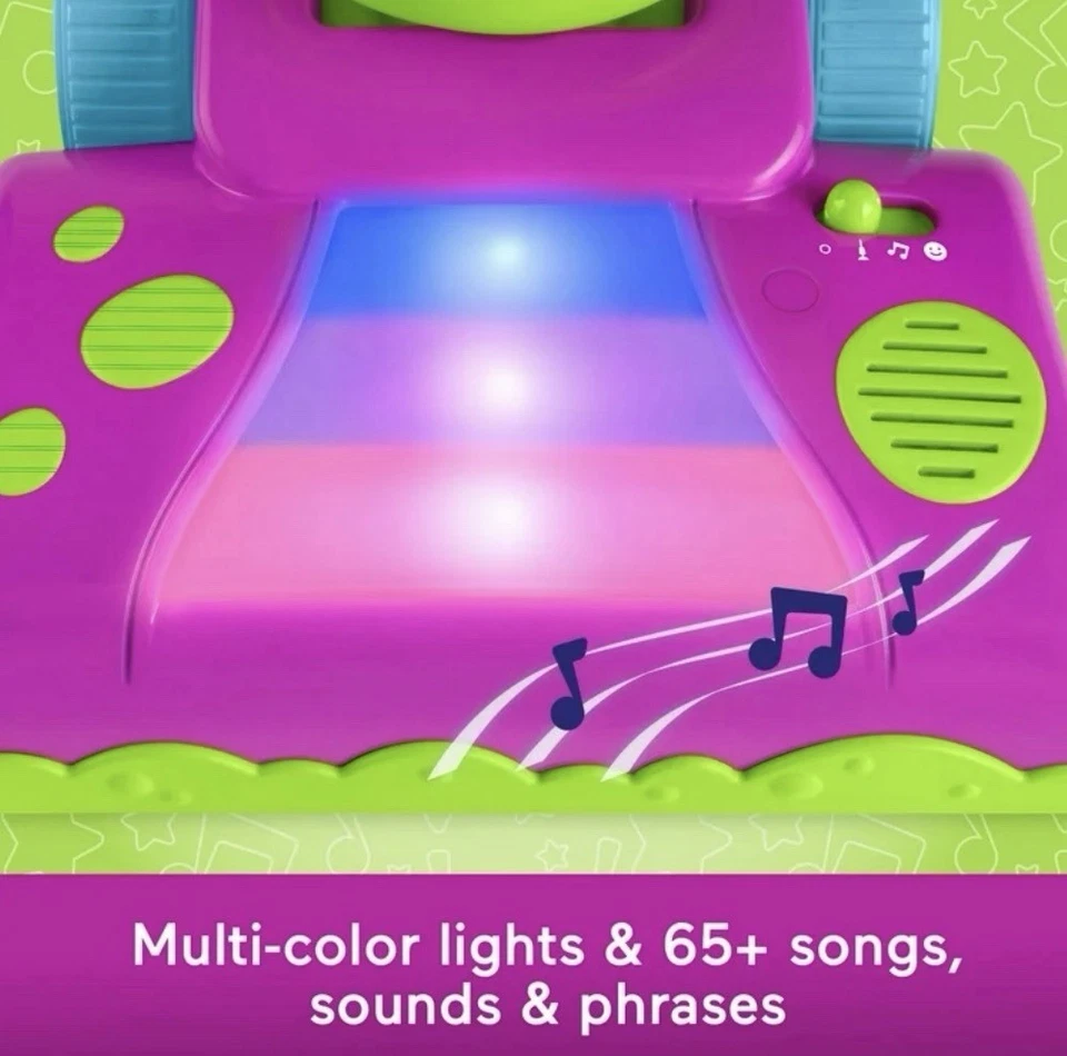 Barney’s World Toddler Toy Clean Up Vacuum Electronic Push Along, Lights - Image 4 of 4