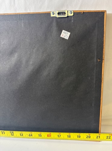 Vintage Hartford Fire Insurance Co. Livestock Metal Yelow Sign 12.7'' x 21'' - Imagen 18 de 18