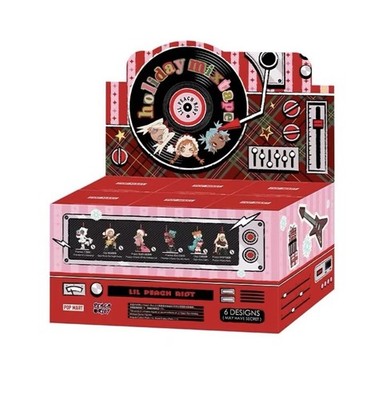 Authentic Lil Peach Riot Holiday Mixtape Series Blind Box Figures