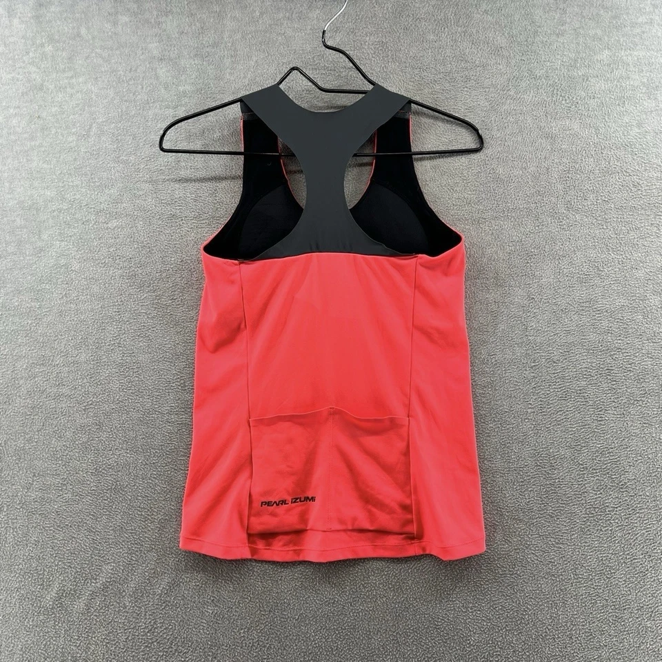 Pearl Izumi Women’s Size M peach athletic Tank top shirt - Image 2 of 4