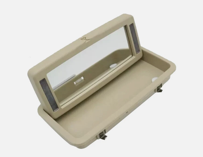 10-19 Jaguar XJ XJR XJL Left Sun Visor Ivory C2D34514NUG OEM | eBay