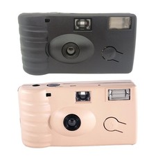 Disposable Camera with 17 Sheets of Film Flash Power Once Take Pictures Tool