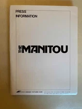 The Manitou Presskit 1978 Tony Curtis, Michael Ansara, Susan Strasberg, rare!