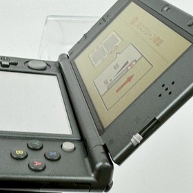 TOP IPS Nintendo new 3DS LL XL Metallic Black Console Region Japanese Only R40