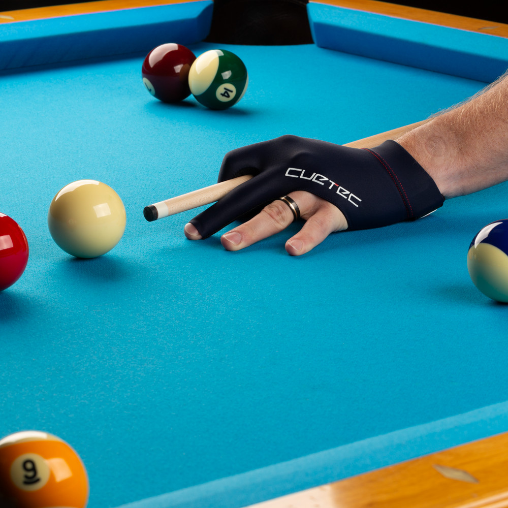 Cuetec Axis BGLCTN Navy Glove Bridge Hand Left