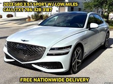 2023 Genesis G80 G80 Sport 3.5T  🔥 FREE DELIVERY! 🔥  Call 786-328-3187