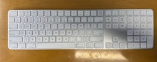 Apple Magic Keyboard with Touch ID and Numeric Keypad A2520 White