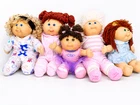 Cabbage Patch Kids Dolls Mixed Sizes/Outfits Plush Soft Body Vintage Lot of 5