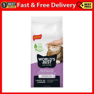 World's Best Cat Litter Lavender Scented Cat Litter 28 lb