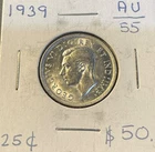 1939 Canada Twenty-Five Cents - Nice High Grade