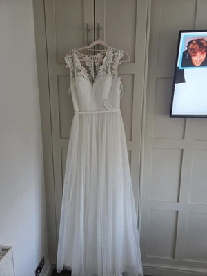 ladies Justin Alexander wedding dress 10 - Image 1 of 4