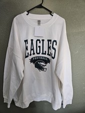 Philadelphia Eagles Gameday Couture Sweatshirt White Size XXL
