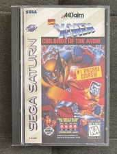 Sega Saturn X-Men Children of the Atom CIB Authentic Complete Reg Card Tested