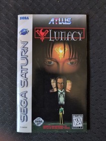 Lunacy Sega Saturn by Atlus 1997 with 2 Discs & Manual, Very Good