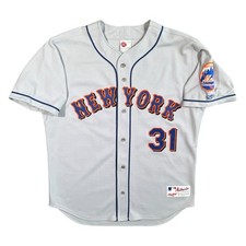 Mike Piazza New York Mets Rawlings Authentic MLB Jersey Size 48