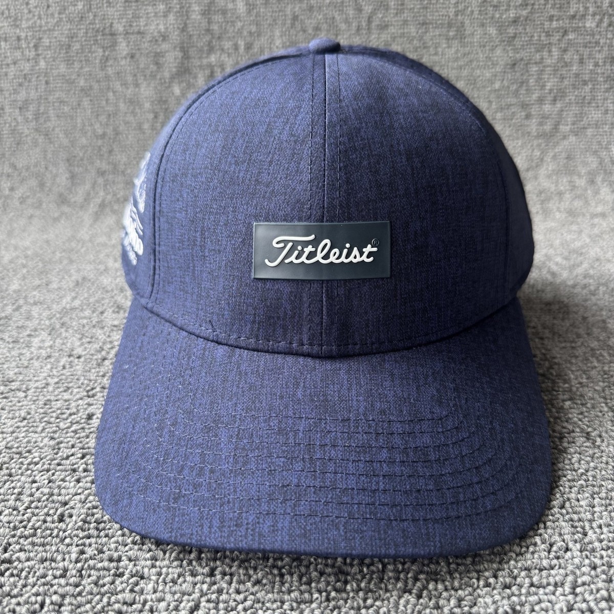 Titleist Golf Baseball Cap Strapback Navy Albopino Hat S2949
