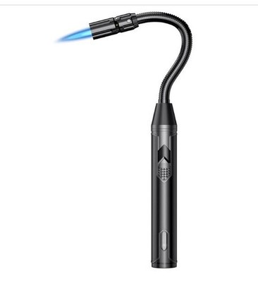 Torch Lighter Refillable Butane Lighter Long Flexible Neck Multipurpose Lighter