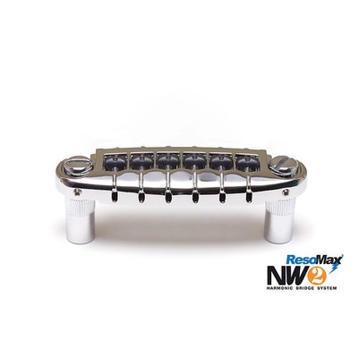 Graph Tech ResoMax NW2 Wraparound Bridge with String Saver Saddles Chrome LN