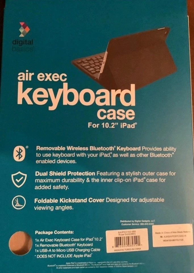 digital basics air exec keyboard case For iPad 10.2” - Image 2 of 4