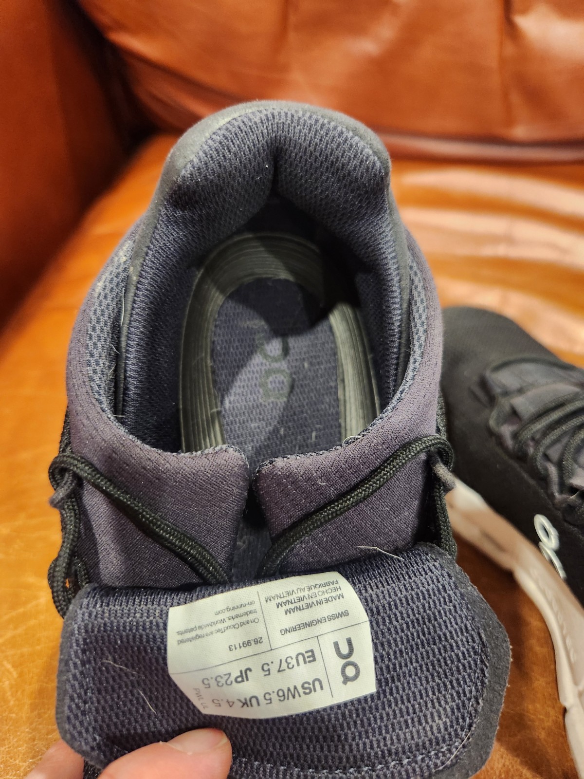 On Cloud Cloudnova Black Running Shoes Womens Siz… - image 13