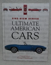 Ultimate American Cars; Five-view - 9780760325704, hardcover, Craig Cheetham