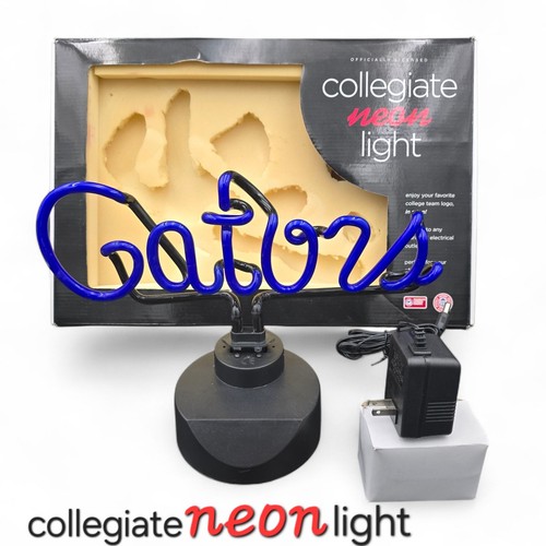 Florida Gators Football Collegiate Neon Light Blue - Picture 3 of 7