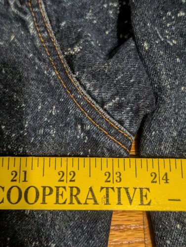 Vtg Levi's Galactic Wash Denim Trucker Jacket - Large - 70507 0229 - Distressed - Picture 8 of 24