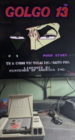 Top Secret Episode: Golgo 13 Nintendo Entertainment System NES Cleaned & Tested