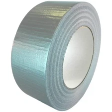 T.R.U. Utility Grade Cloth Duct Tape. 2" Wide X 60 Yd. Lenght. (Gray)