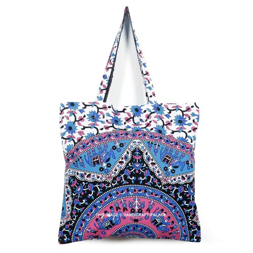 Indien Yoga Tapis Porte Sac Rond Mandala Meilleure Qualité Sac Épaule