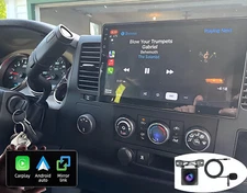 CarPlay For 2007-2014 GMC Sierra 1500 2500 3500 Android 12 Car Radio Stereo GPS