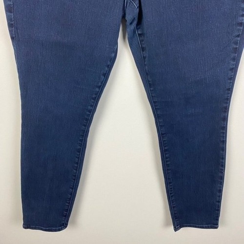 NYDJ für Chico's Jeans Skinny Lift Tuck Dark Wash Stretch Größe 14 - Bild 3 von 11