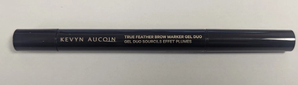 2 KEVYN AUCOIN TRUE FEATHER BROW MARKER GEL DUO 26502 WARM BRUNETTE 0.01/0.06oz - Image 2 of 4